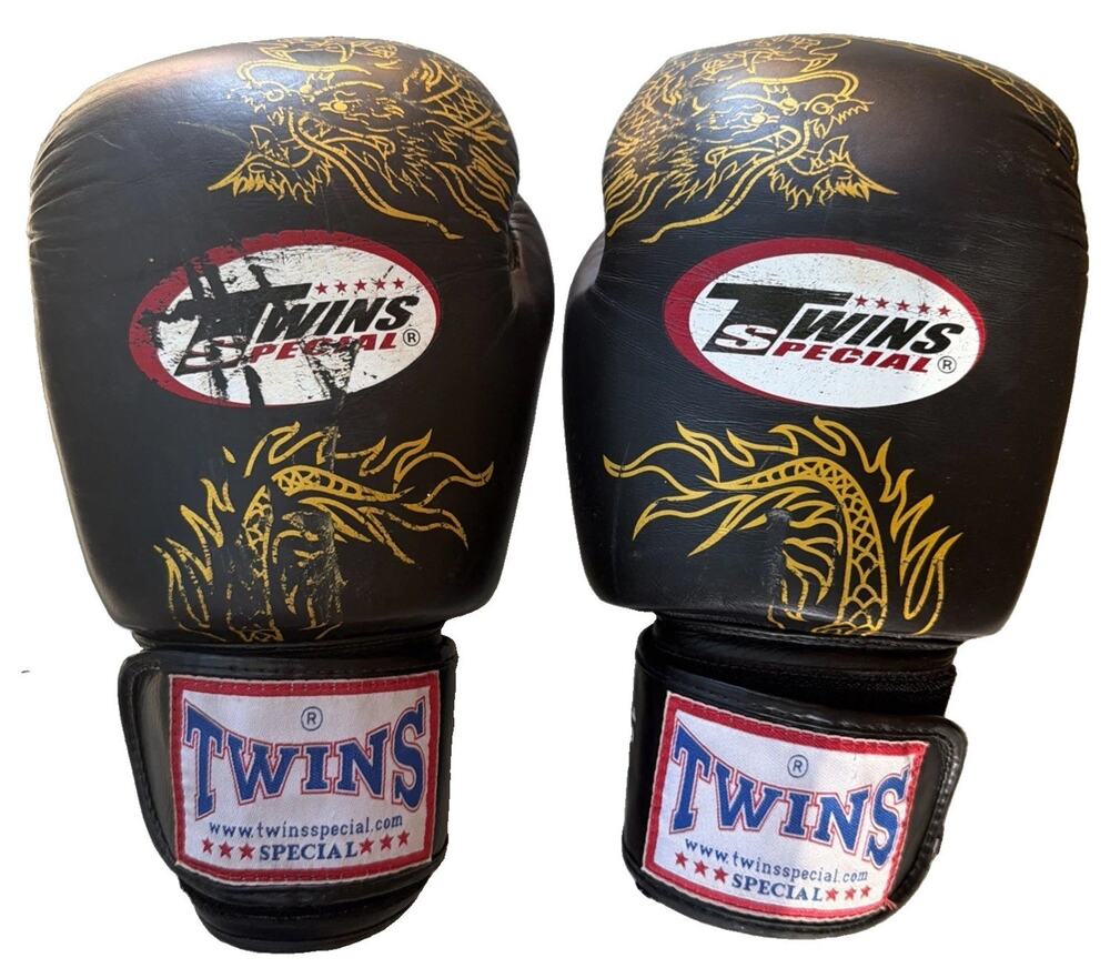 Twins Boxing Gloves Special Muay Thai Premium Leather 16 oz MMA